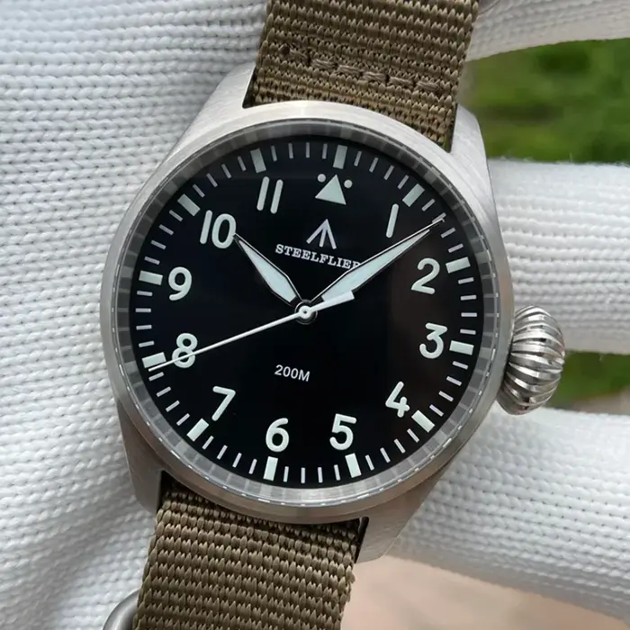 STEELDIVE – montre pilote pour hommes