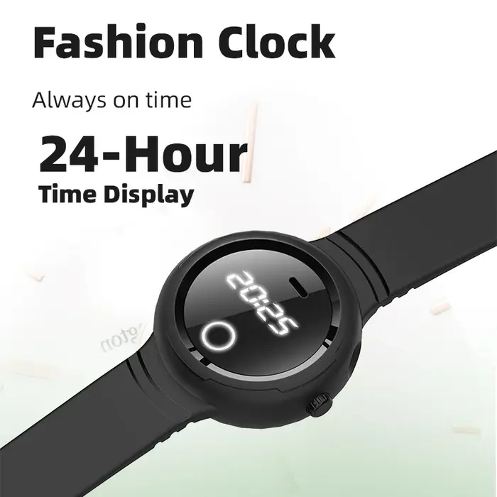 Montre numérique LED F2PRO pour étudiants avec alarme