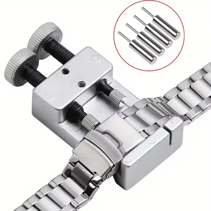 Kit de retrait de maillons de montre, outil de retrait de bracelet de montre, outil de dimensionneme
