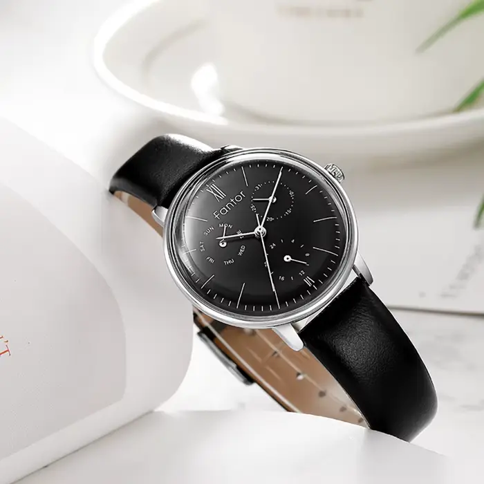 Fantor – montre-bracelet en cuir pour femmes