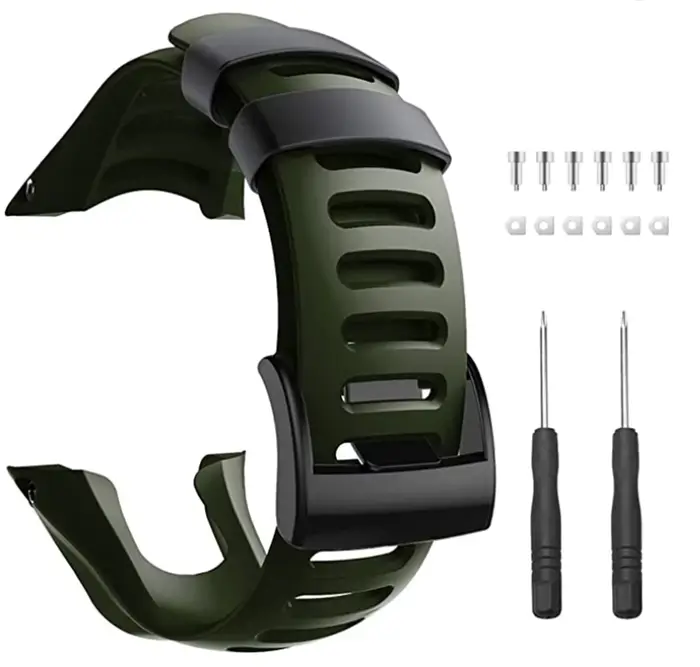 Bracelet en caoutchouc pour SUUNTO Ambit1/2/2S/2R/3P/3S/3R