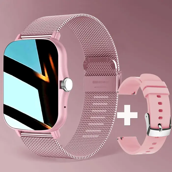 Montre intelligente pour Android IOS montres 1.83 pouces HD affichage Bluetooth appel Message alerte musique sport Mode Smartwatch hommes femmes cadeau