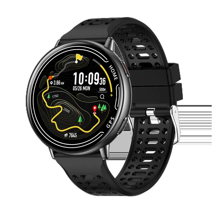 2025 exquise GPS montre intelligente sans fil BT réponse aux appels IP68 étanche Sports de plein air