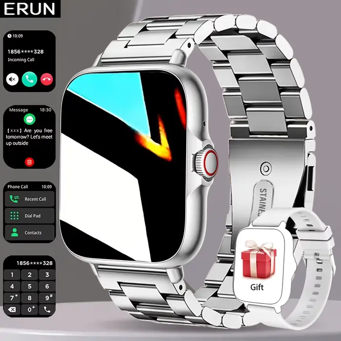 Montre connectée de dernière génération, écran tactile premium de 1,83 pouce, avec rappel d'appels/m