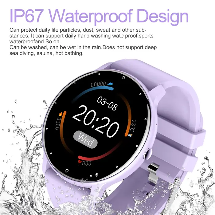 LIGE montre intelligente femmes hommes sport Fitness moniteur de santé nouvelles montres IP67 étanche Bluetooth appel pour Android ios Smartwatch