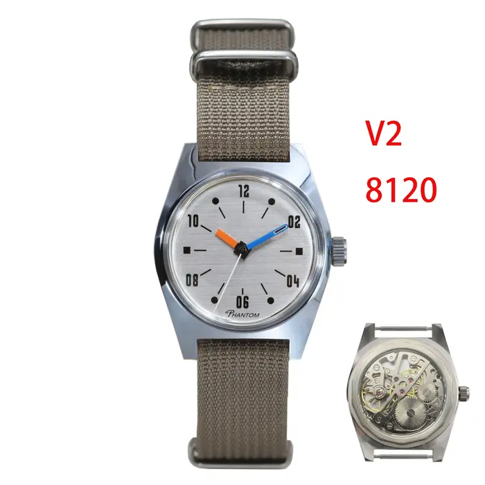 PHANTOM montre mécanique pour hommes 36MM