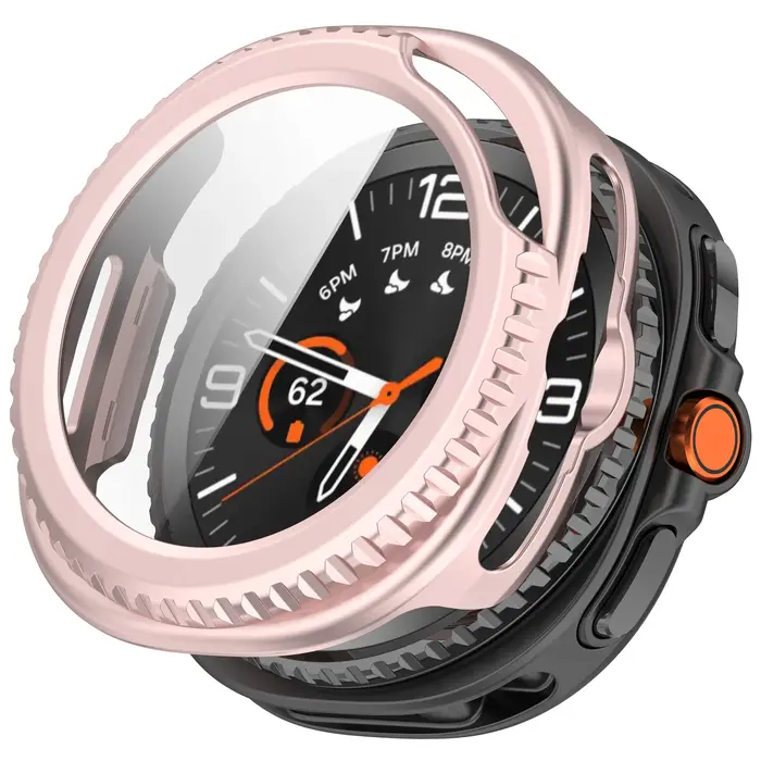 Verre trempé + boîtier PC pour Samsung Galaxy Watch 8 40/44mm classique 46mm coque de protection Anti-chute