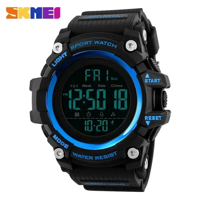 SKMEI 1384 montre électronique de Sport étanche pour hommes montres-bracelets numériques militaires