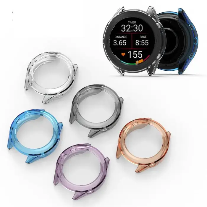 Cadre de montre en TPU Transparent et souple