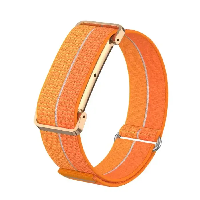 Boîtier en métal + bracelet en nylon pour Google Fitbit Air
