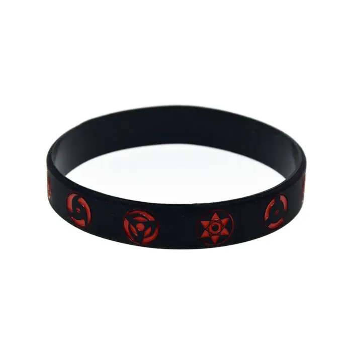 Bracelet en silicone souple pour hommes et femmes