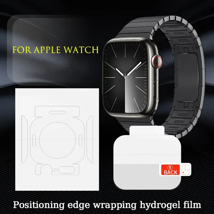 Film hydrogel souple de protection latérale pour Apple Watch Series 11 10 9 8 7 6 5 4 3 2 1 SE 2 Ultra2 3