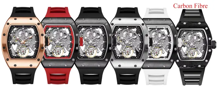 Édition Spéciale Festival du Shopping 2026 : Montre Mécanique Automatique Squelette Classique RM Étanche Haut de Gamme
