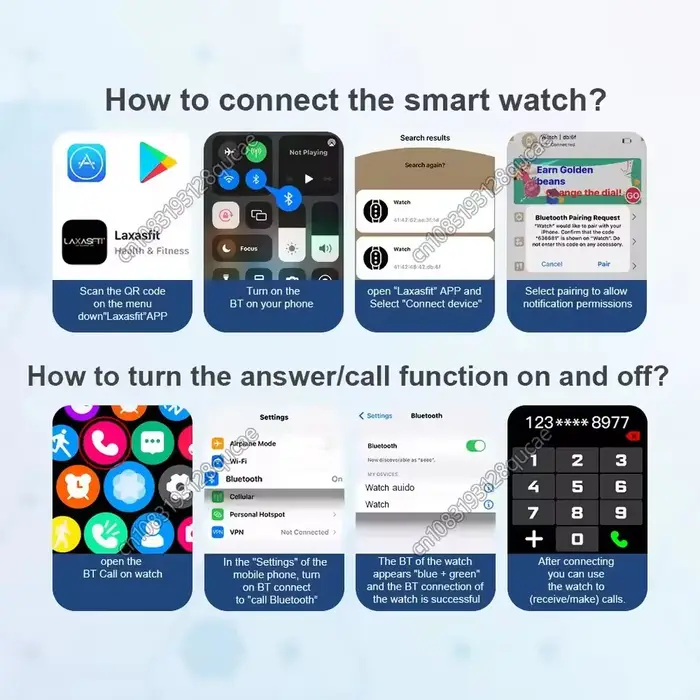 2026 nouvelle montre intelligente pour Android IOS 2.01 pouces écran couleur Bluetooth appel surveillance de l'oxygène