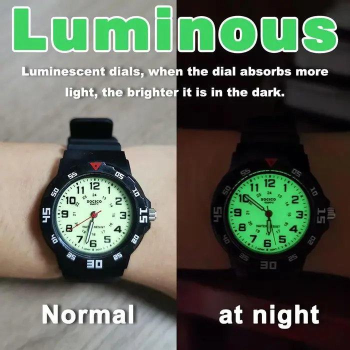 Nouvelles montres pour enfants SOCICO pour filles, bracelet en silicone, montre à quartz ronde pour enfants, montre pour garçons, horloge pour étudiants, jouets cadeaux