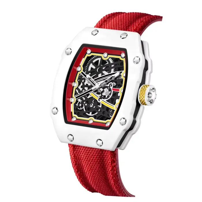 Nouvelle montre à quartz pour homme ultra-fine de forme cylindrique, design élégant et tendance, mon