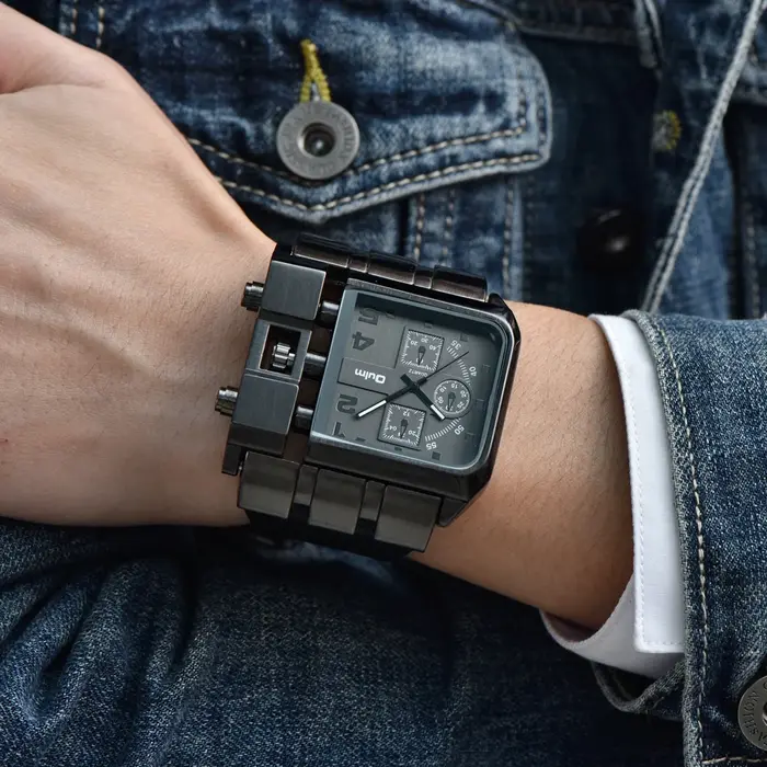 Oulm-Montre de sport unique pour homme