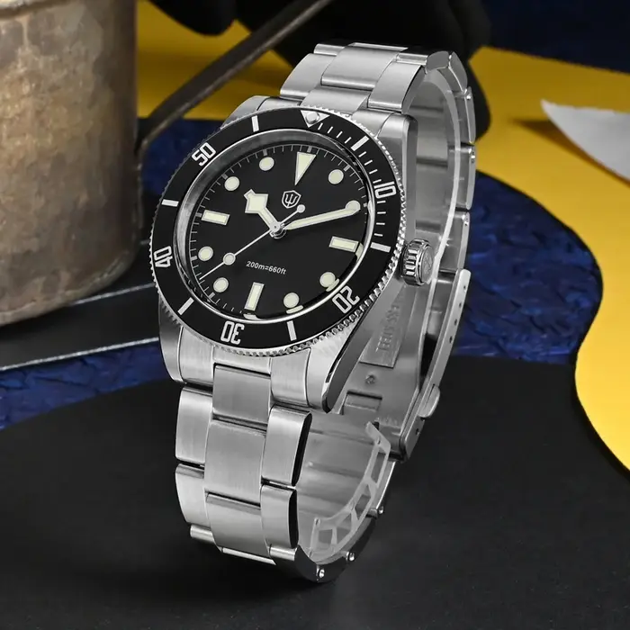 Watchdives WD7922 montre à Quartz VH31 mouvement 200m étanche hommes montres saphir cristal lumineux Vintage