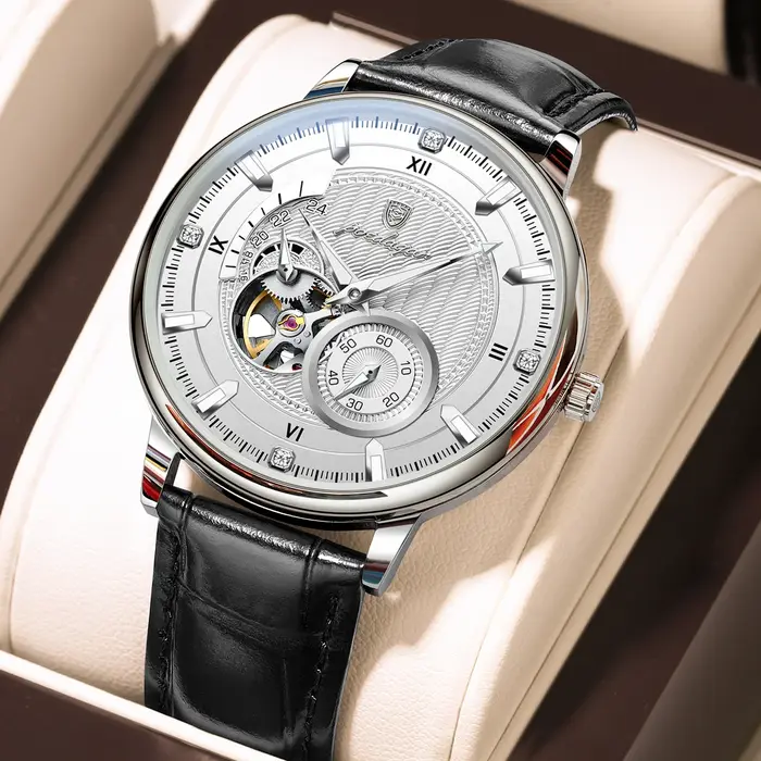 Montre automatique mécanique originale POEDAGAR pour homme