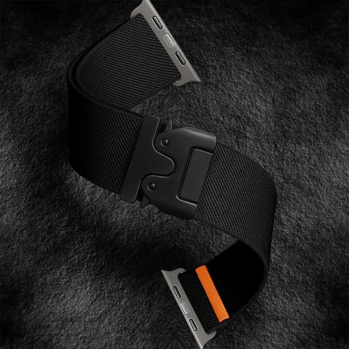 Sangle en nylon de parachute pour bracelet Apple Watch 46 mm Ultra 3 2 49 mm 44 mm 42 mm 40 mm 45 mm 41 mm