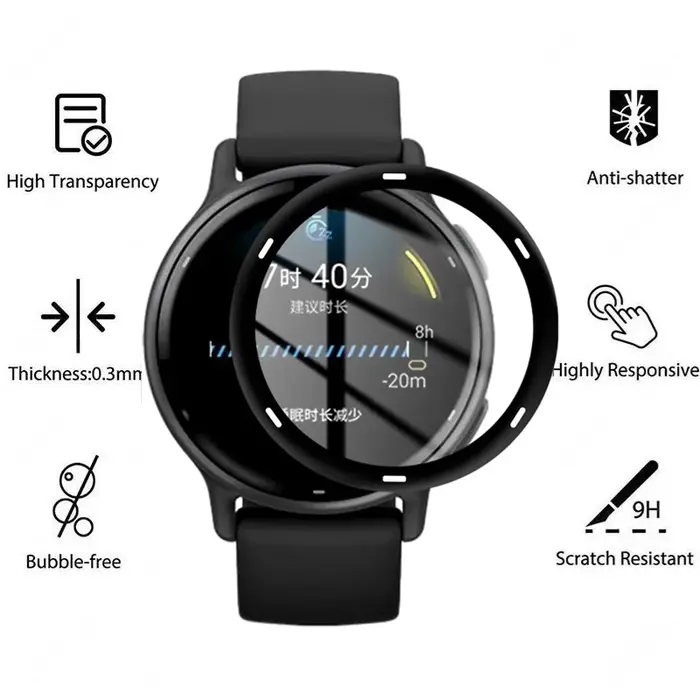 Protecteur d'écran pour Garmin Active 6 5