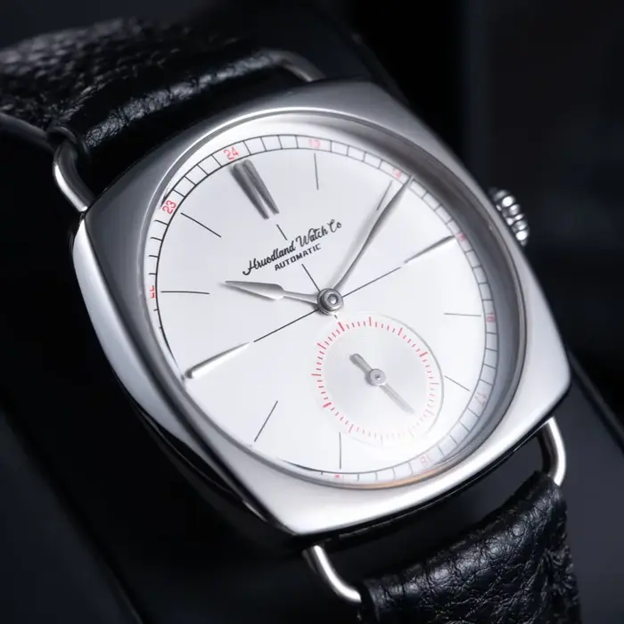 Hruodland 2025 montre mécanique pour hommes mouette St1701 36mm carré verre minéral acier inoxydable étanche 10Bar Reloj Hombre