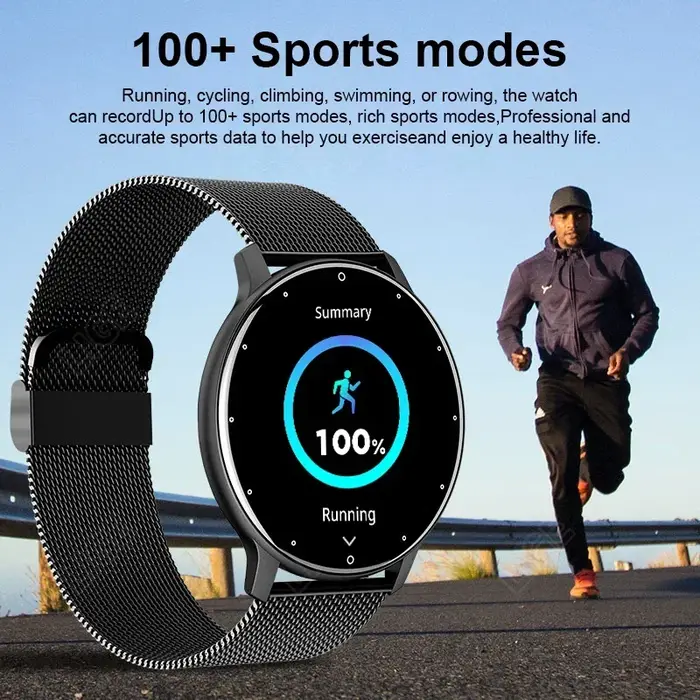 Original usine ZL02 pour Xiaomi SmartWatch femmes hommes plein écran tactile Bluetooth 5.2 appel étanche GPS sport Fitness Tracker
