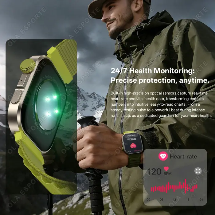 Nouvelle Montre Connectée 2026 avec Écran Tactile 2,01'', Appel Bluetooth Vocal IA, Cadran Personnalisable, Modes Multi-Sports, Suivi Santé pour Hommes et Femmes, Cadeau HW12