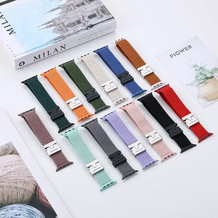 Bracelet tressé en Parachute pour Apple Watch Ultra 3/2