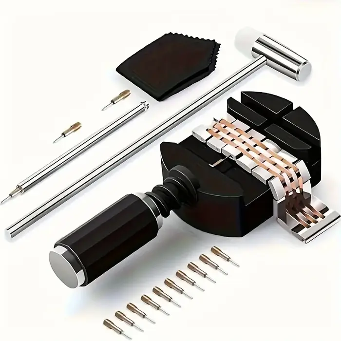 Kit d'outils de retrait de maillons de montre 11 pièces