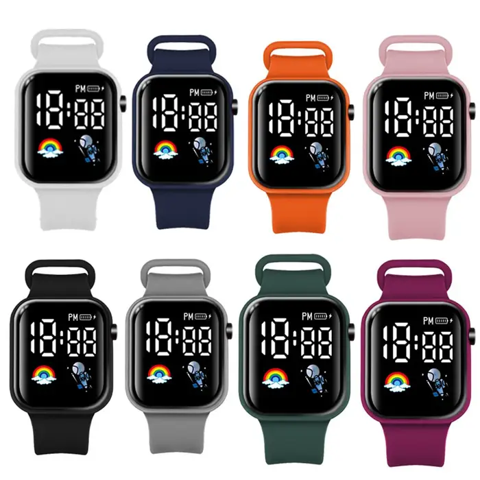 Montre intelligente de sport électronique pour enfants