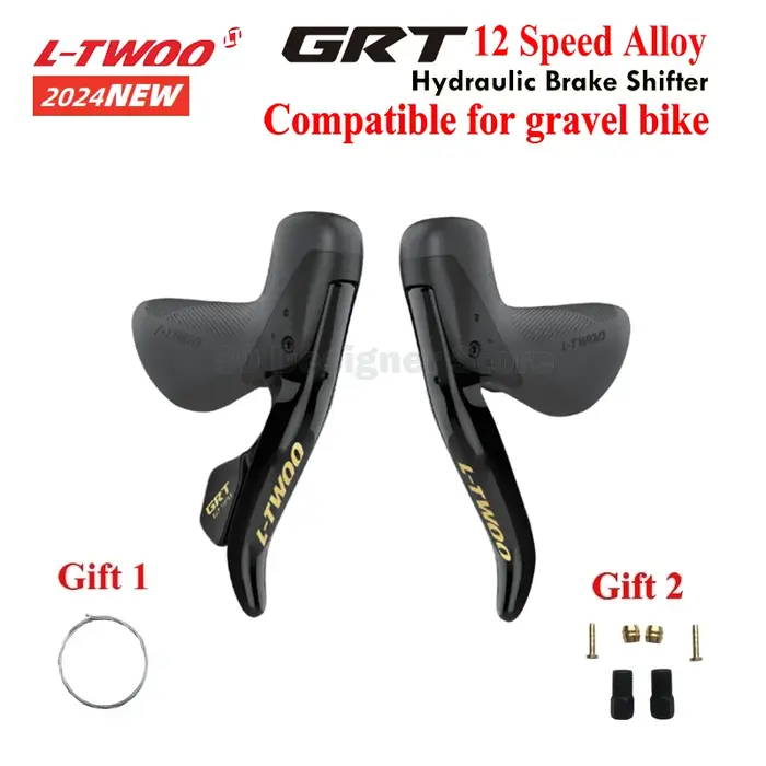 LTWOO-Leviers de frein à disque hydraulique GRT/RX/R9/GR9/R7 pour vélo de route, 1x12/1x1/10S, en al