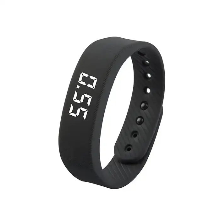 1Pc nouveau Bracelet intelligent LED numérique USB horloge intelligente Smartband avec podomètre en 