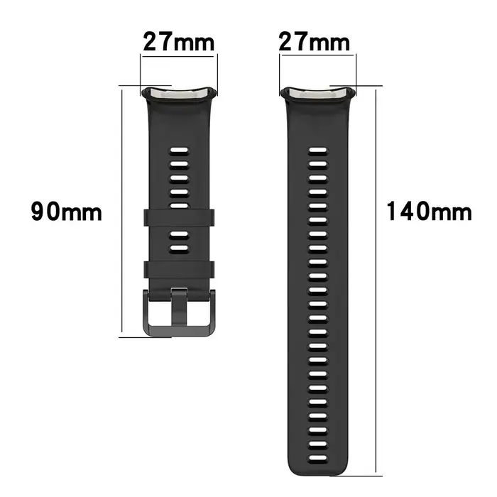 Bracelet en silicone pour montre connectée sportive Polar Vantage V2