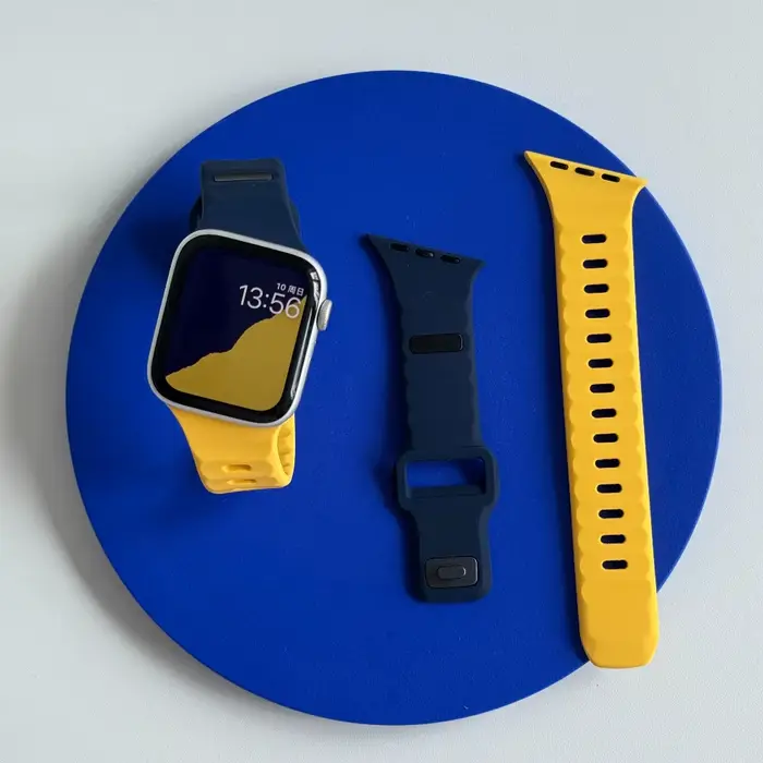 Bracelet de sport en silicone pour Apple Watch Ultra 49mm 40mm 41mm 44mm 45mm 46mm