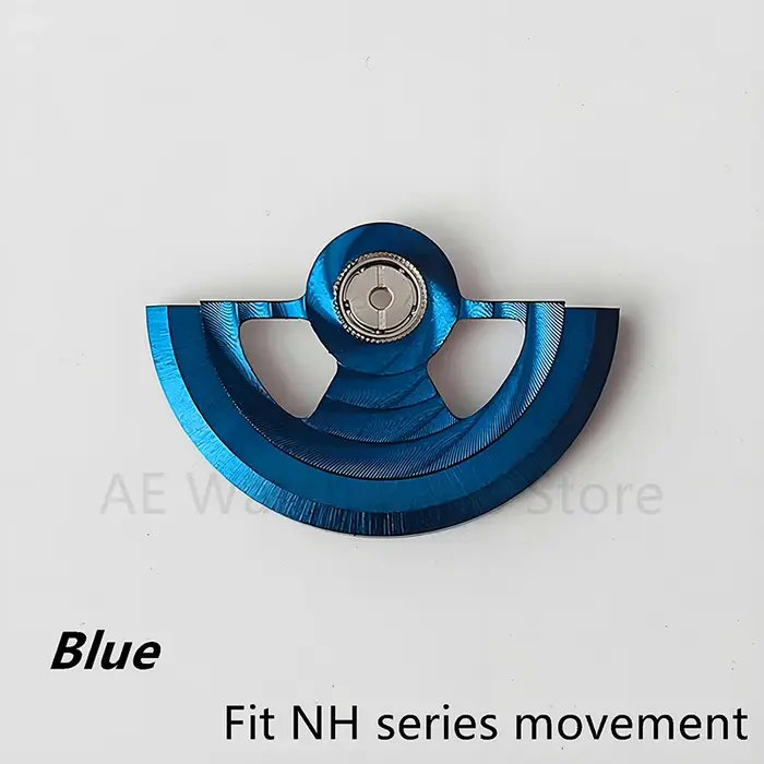 Pièces de Rotor de mouvement de montre en or Rose, Rotor NH35