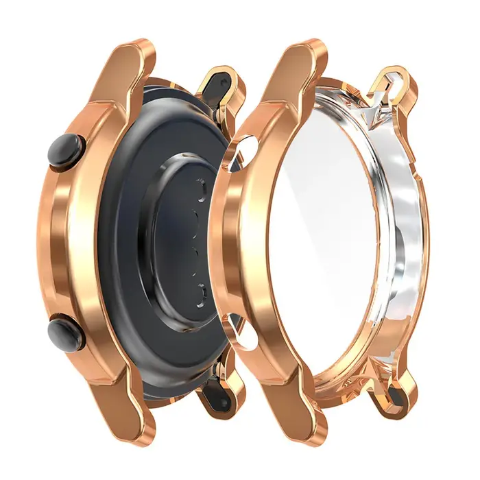 Coque pour Huawei Watch GT 4 41mm 3 2 42mm, housse de protection d'écran entièrement en TPU, cadre d