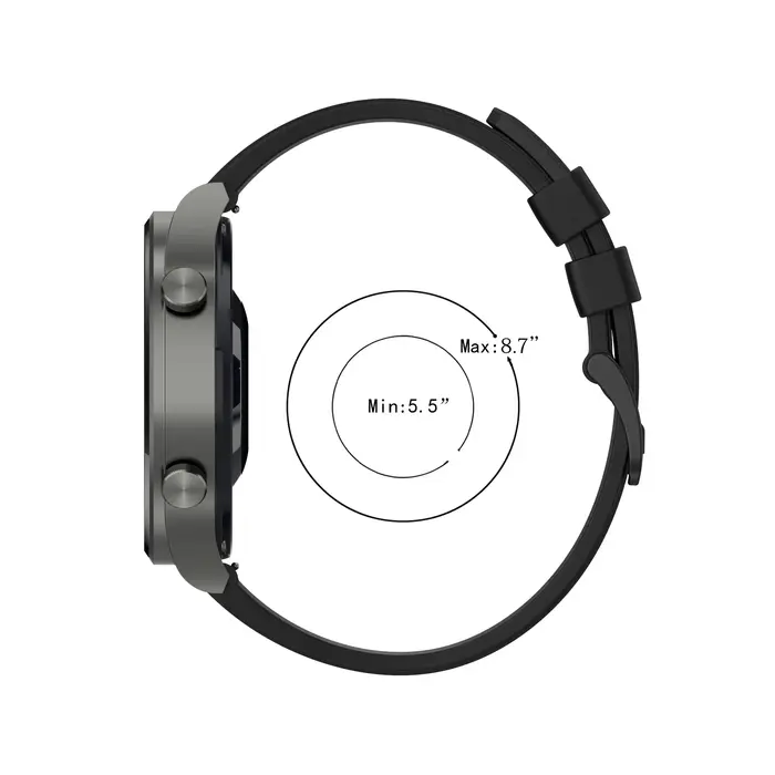 Bracelet en Silicone 22mm 20mm pour Garmin approche S50 S42 S40 S70 42 47mm
