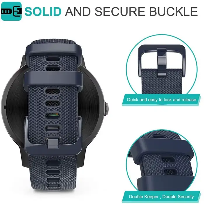 Bracelet de montre en Silicone pour Garmin Venu 4/3/2/2s