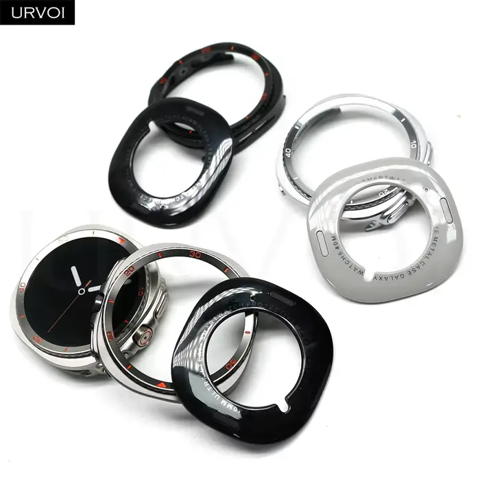 URVOI – coque en métal classique pour Galaxy Watch 8