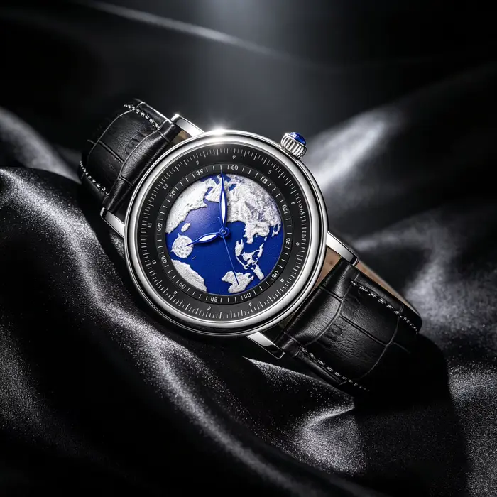 Montre-bracelet créative LIGE pour homme