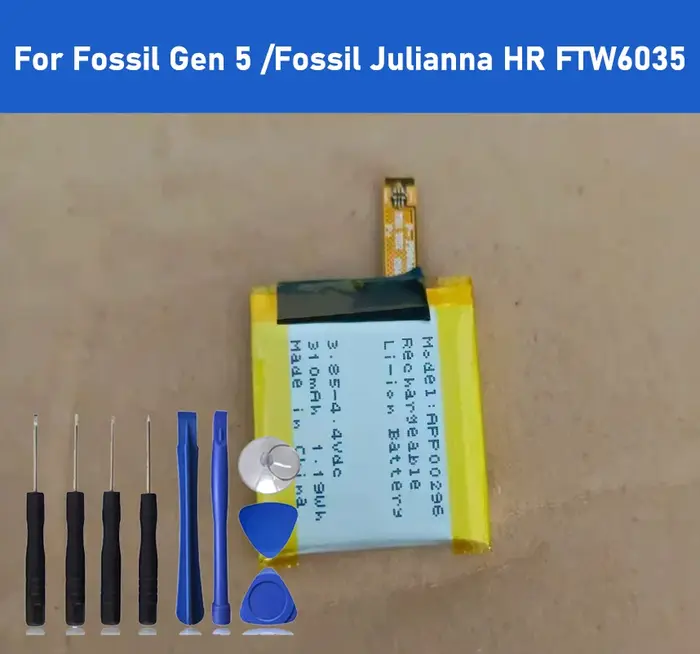 2025 AN EOTABACC 100% nouvelle batterie d'origine APP00296 pour Fossil Gen 5