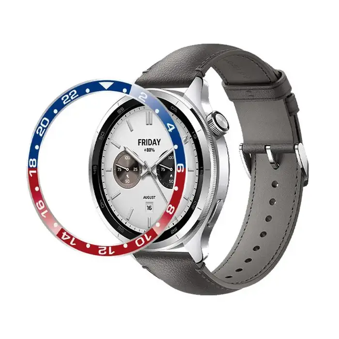 Boîtier rond en métal pour montre Xiaomi