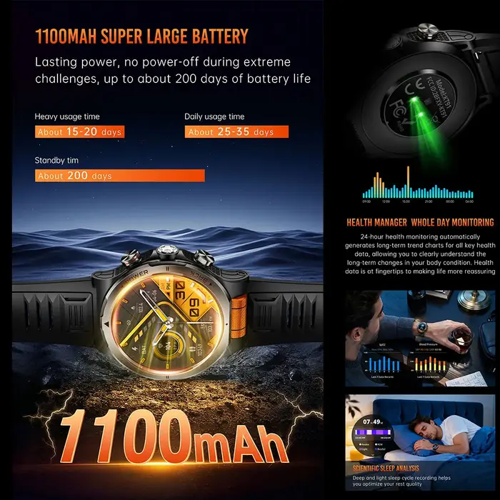 Nouvelle montre de sport pour homme