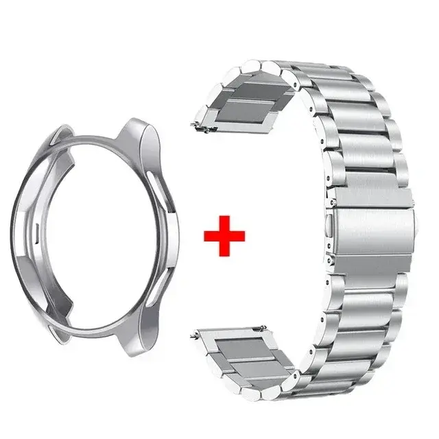 Bracelet + étui pour Samsung Galaxy Watch 7 6 5 4 44mm 40mm classique 46mm 42mm
