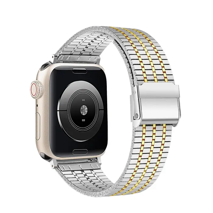 Bracelet à maillons pour apple watch S11 10 46 42mm 987 45 41mm SE654 44 40mm