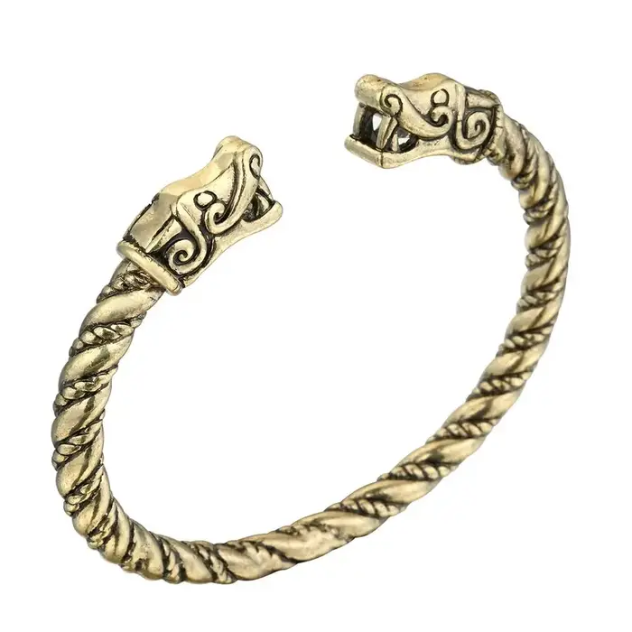 Bracelet tibétain en argent fait à la main pour homme