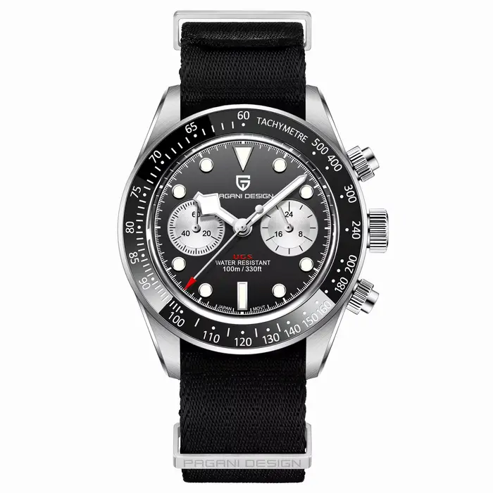 Nouvelle Montre Homme PAGANI DESIGN Panda 2026, Chronographe Quartz de Luxe, Étanche, Verre Saphir A