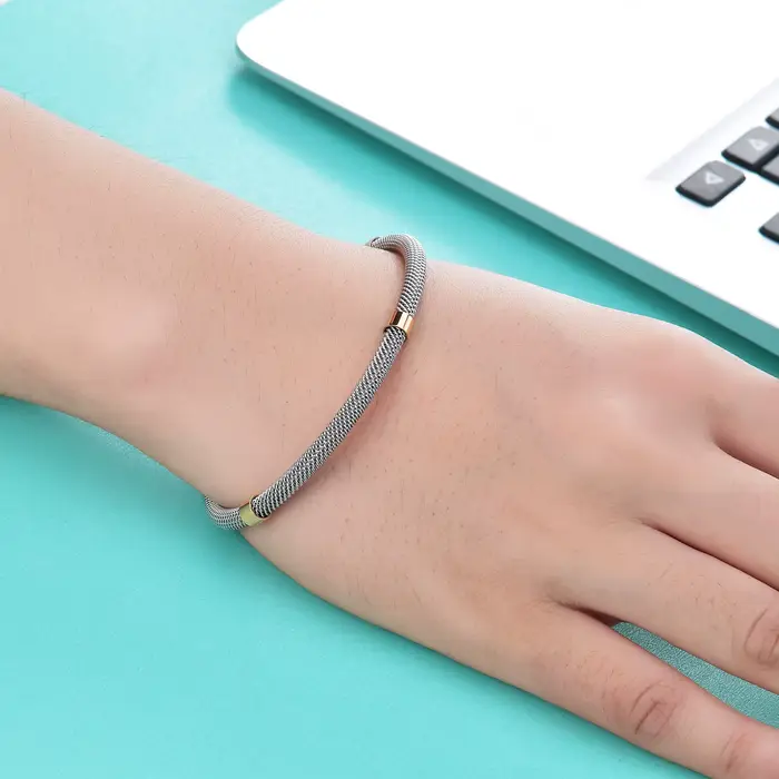 VQYSKO fil tressé Bracelet câble