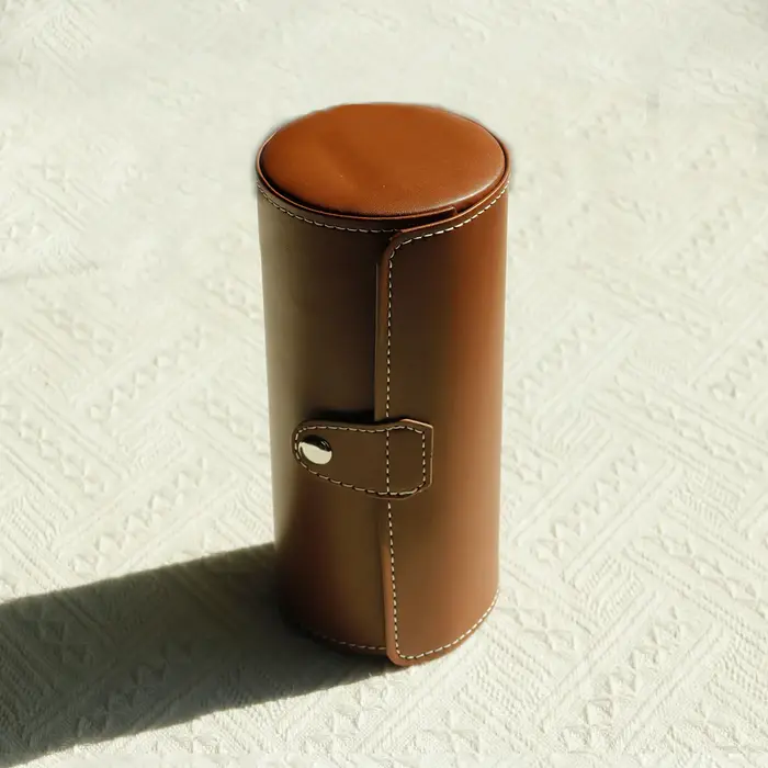 Étui de voyage en rouleau de montre – 3 rangements et organisateurs de montres-stockage sécurisé avec oreillers